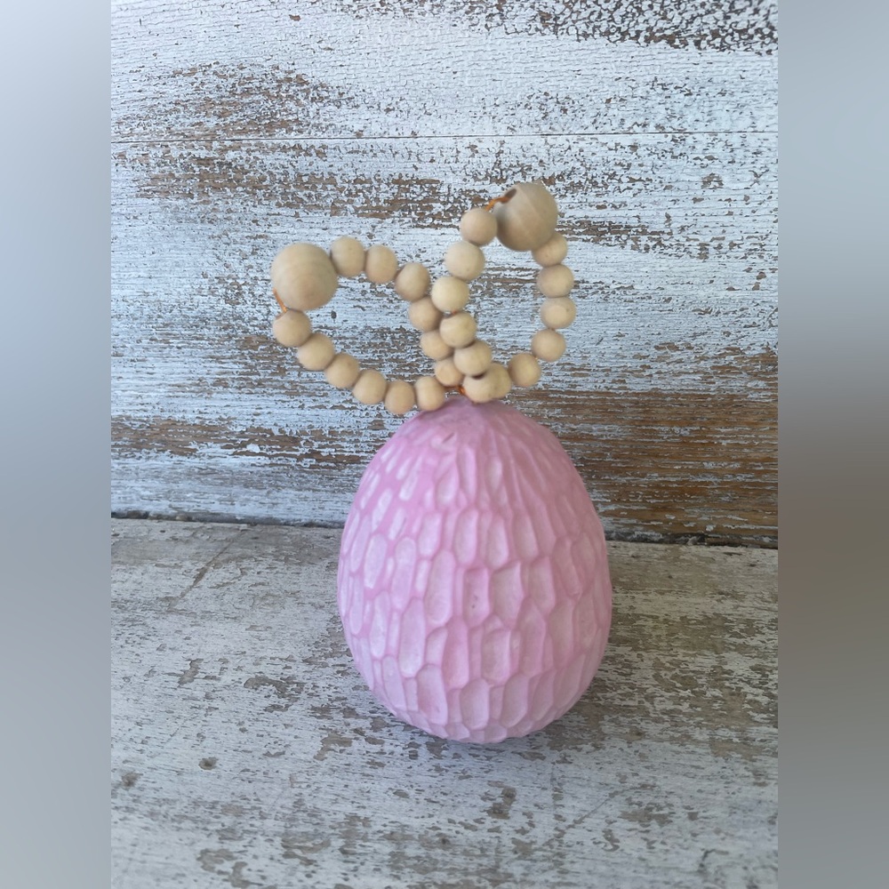 Pink Bunny Ear Egg